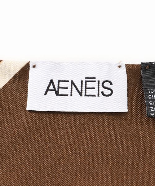 journal standard L'essage(ジャーナルスタンダードレサージュ)の「AENEIS/エネス Minimal Illusion 1970 Silk Twill Bandeau スカーフ(バンダナ/スカーフ・レディース・キャメル・FREE)」の8枚目の写真