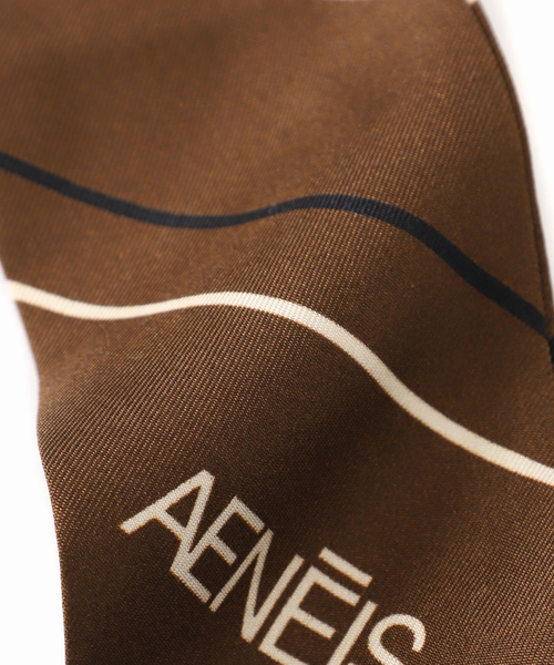 journal standard L'essage(ジャーナルスタンダードレサージュ)の「AENEIS/エネス Minimal Illusion 1970 Silk Twill Bandeau スカーフ(バンダナ/スカーフ・レディース・キャメル・FREE)」の9枚目の写真