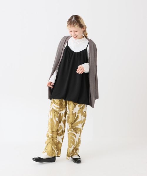 HEART MARKET(ハートマーケット)の「襟シャーリングレース長袖インナー(Tシャツ/カットソー・レディース・ホワイト/オートミール/ブラック/チャコール・LARGE/MEDIUM)」の10枚目の写真