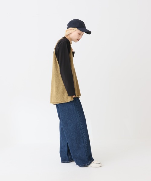 HEART MARKET(ハートマーケット)の「襟シャーリングレース長袖インナー(Tシャツ/カットソー・レディース・ホワイト/オートミール/ブラック/チャコール・LARGE/MEDIUM)」の16枚目の写真