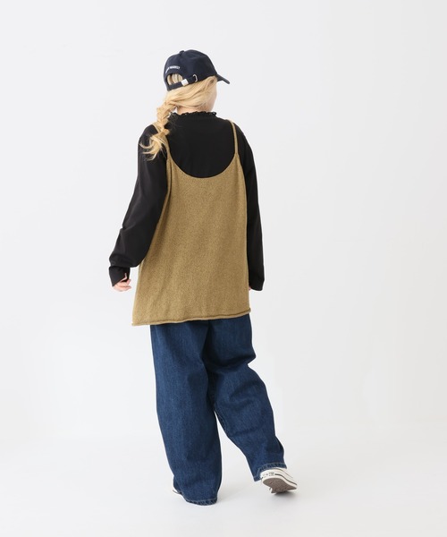 HEART MARKET(ハートマーケット)の「襟シャーリングレース長袖インナー(Tシャツ/カットソー・レディース・ホワイト/オートミール/ブラック/チャコール・LARGE/MEDIUM)」の17枚目の写真