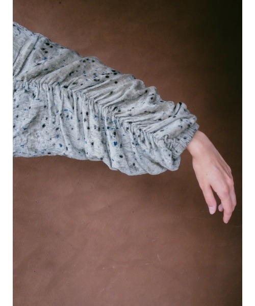 Ruh Dhan(ルーダン)の「Botanical Dye Gather Blouson(その他アウター・レディース・ブラウン/グレー/アイボリー・FREE)」の10枚目の写真