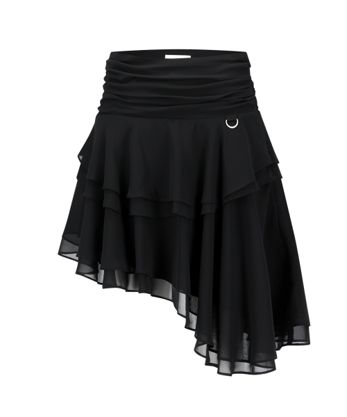 ILLIGO(イリゴ)の「シアーアシンメトリースカートブラック(スカート・レディース・その他・SMALL/MEDIUM)」の4枚目の写真