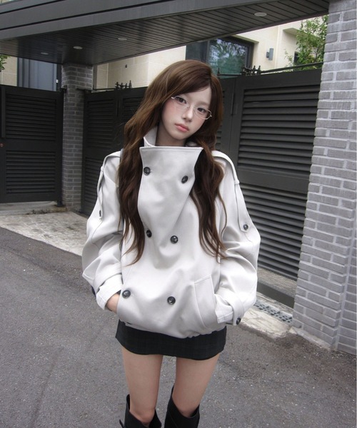 modimood(モディムード)の「サイドスリットチェック柄ミニスカートパンツ+ベルトセット(スカート・レディース・チャコール・SMALL/MEDIUM)」の15枚目の写真
