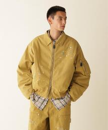 B omnivore/ビーオムニボー DUCK COLLAR JACKET ダックフードジャケット