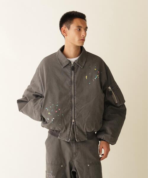 BEAVER(ビーバー)の「B omnivore/ビーオムニボー DUCK COLLAR JACKET ダックフードジャケット(ブルゾン・メンズ・ベージュ/ブラック・M/L)」の21枚目の写真