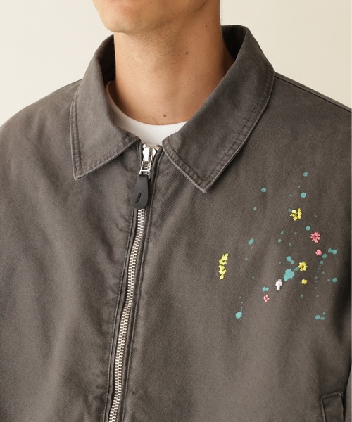 BEAVER(ビーバー)の「B omnivore/ビーオムニボー DUCK COLLAR JACKET ダックフードジャケット(ブルゾン・メンズ・ベージュ/ブラック・M/L)」の12枚目の写真