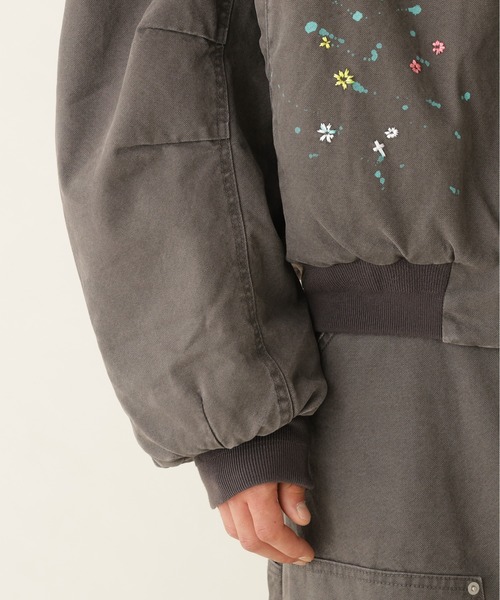 BEAVER(ビーバー)の「B omnivore/ビーオムニボー DUCK COLLAR JACKET ダックフードジャケット(ブルゾン・メンズ・ベージュ/ブラック・M/L)」の15枚目の写真