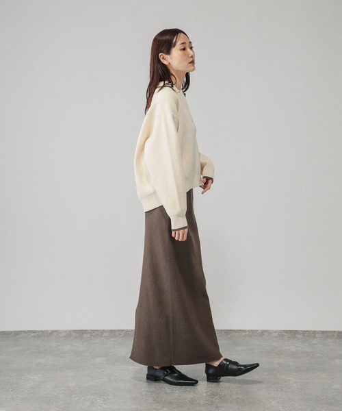 GLOBAL WORK(グローバルワーク)の「モールスキッパープルオーバー*スカートセット/1054108(ワンピース・レディース・ネイビー/ブラウン系その他6/チャコールグレー・LARGE/MEDIUM)」の18枚目の写真
