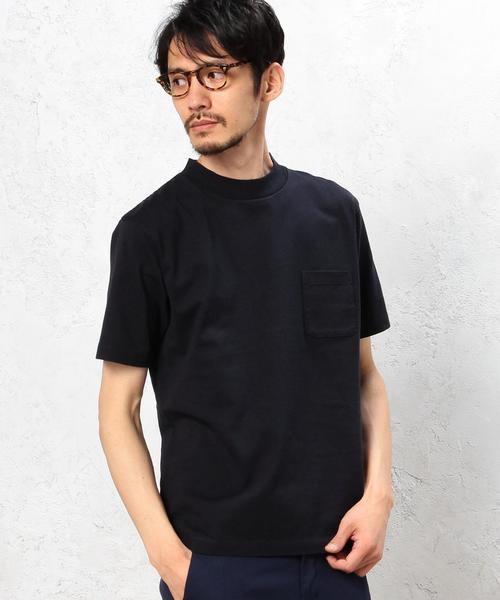 green label relaxing(グリーンレーベルリラクシング)の「BC HEAVY/W PKT HI/N S/S Tシャツ◆(Tシャツ/カットソー・メンズ・ホワイト/グレー/ネイビー・MEDIUM/LARGE/SMALL)」の3枚目の写真