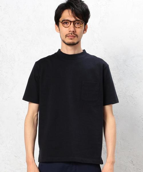 green label relaxing(グリーンレーベルリラクシング)の「BC HEAVY/W PKT HI/N S/S Tシャツ◆(Tシャツ/カットソー・メンズ・ホワイト/グレー/ネイビー・MEDIUM/LARGE/SMALL)」の5枚目の写真
