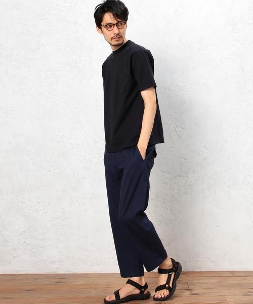 green label relaxing(グリーンレーベルリラクシング)の「BC HEAVY/W PKT HI/N S/S Tシャツ◆(Tシャツ/カットソー・メンズ・ホワイト/グレー/ネイビー・MEDIUM/LARGE/SMALL)」の7枚目の写真