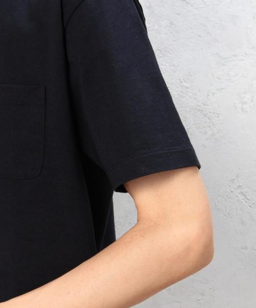 green label relaxing(グリーンレーベルリラクシング)の「BC HEAVY/W PKT HI/N S/S Tシャツ◆(Tシャツ/カットソー・メンズ・ホワイト/グレー/ネイビー・MEDIUM/LARGE/SMALL)」の9枚目の写真