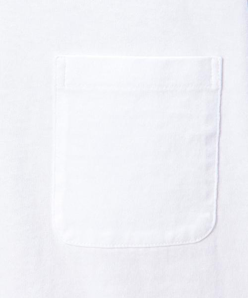 green label relaxing(グリーンレーベルリラクシング)の「BC HEAVY/W PKT HI/N S/S Tシャツ◆(Tシャツ/カットソー・メンズ・ホワイト/グレー/ネイビー・MEDIUM/LARGE/SMALL)」の13枚目の写真