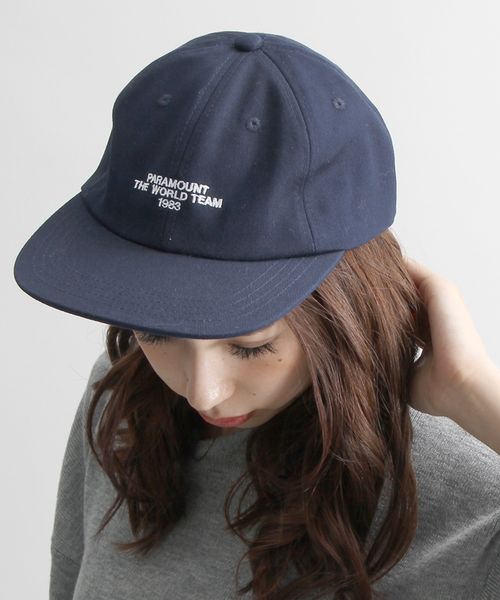 WEGO（ウィゴー）の「WEGO/PARAMOUNT 6パネルキャップ（キャップ・メンズ・ベージュ/ブラック/ネイビー・FREE）」の12枚目の写真