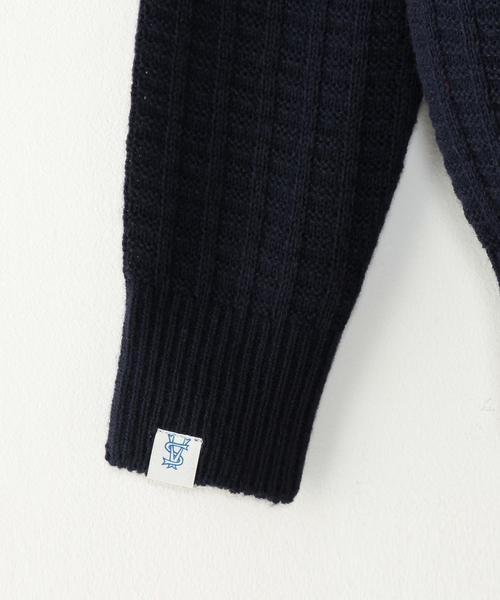 Steven Alan(スティーブンアラン)の「<Steven Alan> SOUVENIR TUBE CREWNECK/ニット◆(ニット/セーター・メンズ・ネイビー/マスタード/レッド/ブラウン・LARGE/MEDIUM/SMALL/X-LARGE)」の8枚目の写真