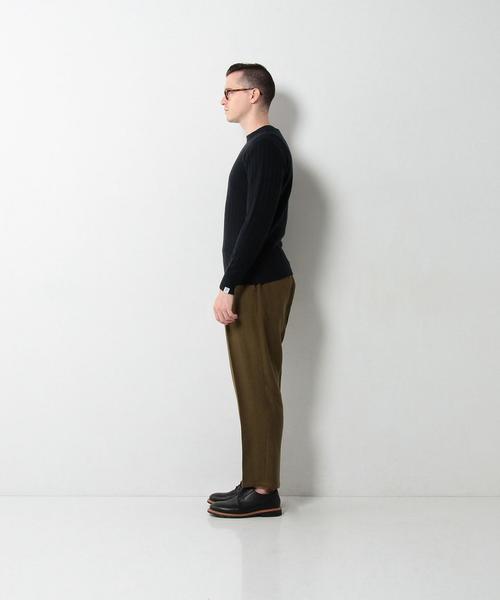 Steven Alan(スティーブンアラン)の「<Steven Alan> SOUVENIR TUBE CREWNECK/ニット◆(ニット/セーター・メンズ・ネイビー/マスタード/レッド/ブラウン・LARGE/MEDIUM/SMALL/X-LARGE)」の13枚目の写真