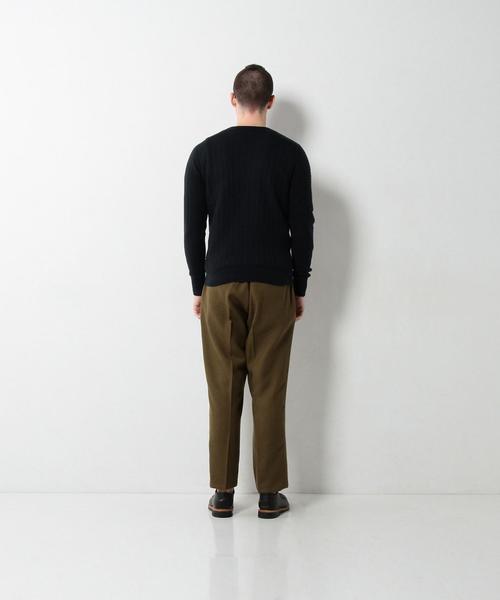Steven Alan(スティーブンアラン)の「<Steven Alan> SOUVENIR TUBE CREWNECK/ニット◆(ニット/セーター・メンズ・ネイビー/マスタード/レッド/ブラウン・LARGE/MEDIUM/SMALL/X-LARGE)」の14枚目の写真