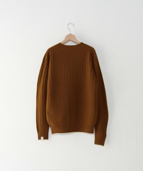 Steven Alan(スティーブンアラン)の「<Steven Alan> SOUVENIR TUBE CREWNECK/ニット◆(ニット/セーター・メンズ・ネイビー/マスタード/レッド/ブラウン・LARGE/MEDIUM/SMALL/X-LARGE)」の15枚目の写真