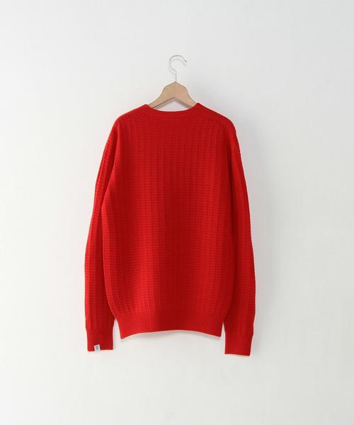 Steven Alan(スティーブンアラン)の「<Steven Alan> SOUVENIR TUBE CREWNECK/ニット◆(ニット/セーター・メンズ・ネイビー/マスタード/レッド/ブラウン・LARGE/MEDIUM/SMALL/X-LARGE)」の10枚目の写真