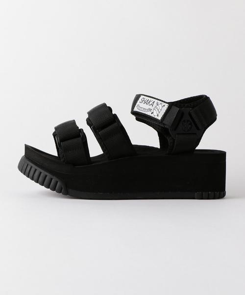 Another Edition(アナザーエディション)の「SHAKA NEO BUNGY PLATFORM〈シャカ〉(サンダル・レディース・ブラック/ネイビー・24.0cm/23.0cm)」の7枚目の写真