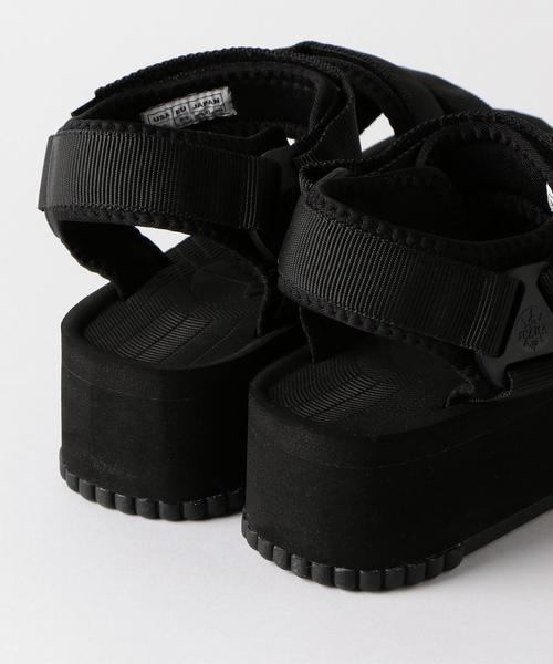 Another Edition(アナザーエディション)の「SHAKA NEO BUNGY PLATFORM〈シャカ〉(サンダル・レディース・ブラック/ネイビー・24.0cm/23.0cm)」の3枚目の写真