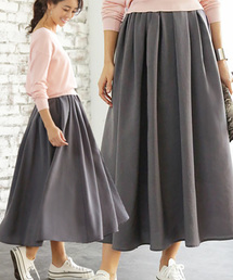 STYLE DELI | キレイ色ロングギャザーフレアスカート(スカート)