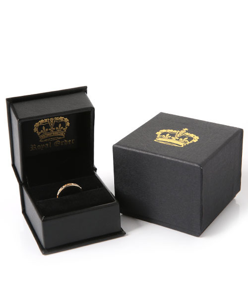 ROYAL ORDER（ロイヤルオーダー）の「SMALL VERONETTE RING（リング・メンズ・ゴールド・15号 US-7h/16号 US-8）」の6枚目の写真