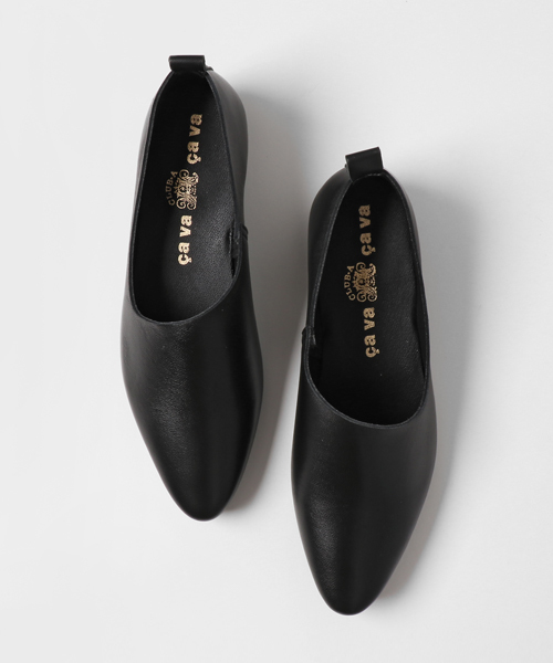 cava cava（サヴァサヴァ）の「◆ cavacava (サヴァサヴァ) ◆ フラットシューズ　7200027（スリッポン・レディース・ブラック/アイボリー/グレー/ブロンズ・23.0cm/23.5cm/24.0cm/24.5cm/22.5cm）」の8枚目の写真