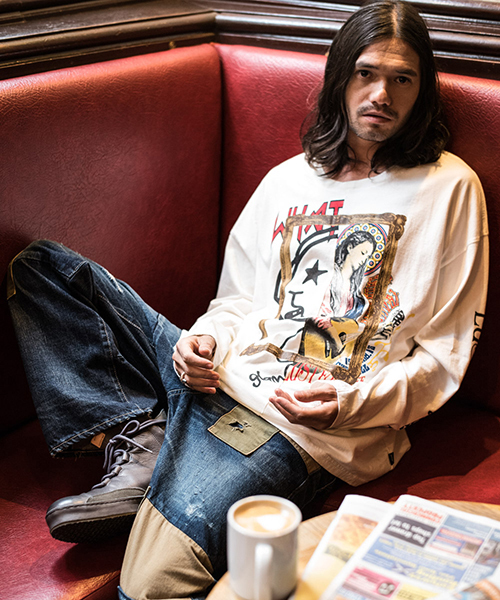 glamb グラム　Framed CS / フレームド　ロンT 長袖　サイズ4 glamb（グラム）の「Framed CS / フレームドロンT（Tシャツ/カットソー