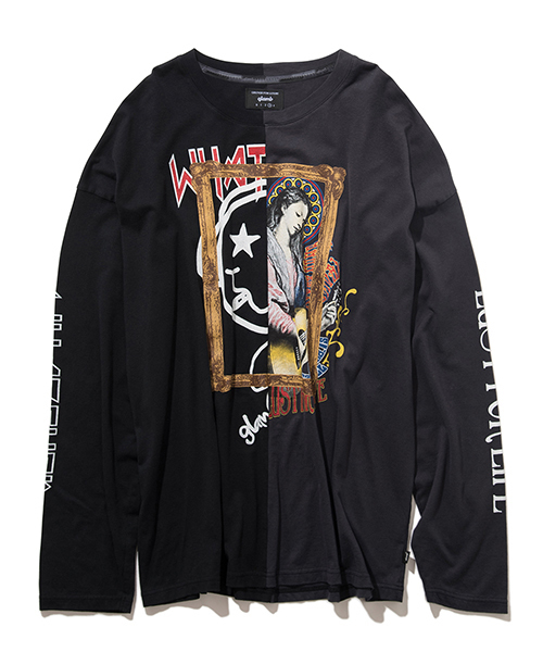 glamb（グラム）の「Framed CS / フレームドロンT（Tシャツ/カットソー 