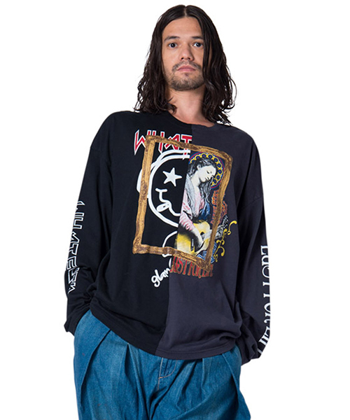 glamb（グラム）の「Framed CS / フレームドロンT（Tシャツ/カットソー