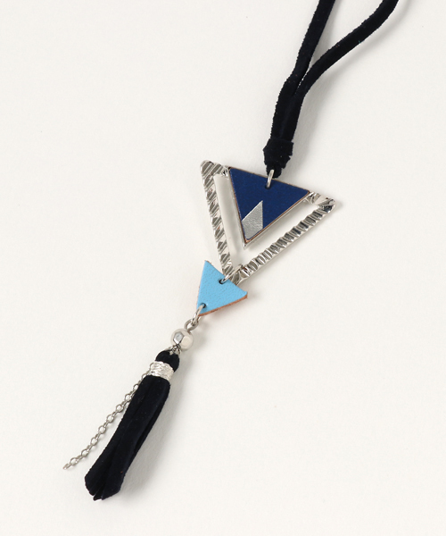 チャイハネ（チャイハネ）の「【チャイハネ】ジオメロングネックレス（ネックレス・レディース・その他1/その他2/その他3・FREE）」の2枚目の写真