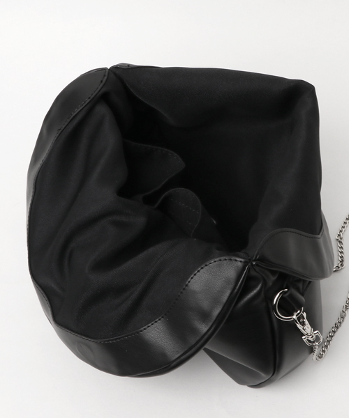 MOUSSY（マウジー）の「ROUND CROSS BODY BAG（ショルダーバッグ・レディース・ワインレッド/ブラック/ホワイト・FREE）」の7枚目の写真