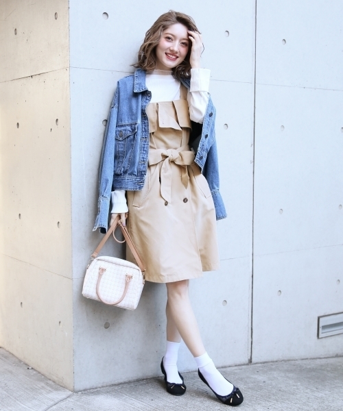 Heather(ヘザー)の「アソートトレンチジャンスカ 779169(ワンピース・レディース・ブラウン系その他/ベージュ/ブルー系その他/ネイビー・FREE)」の22枚目の写真