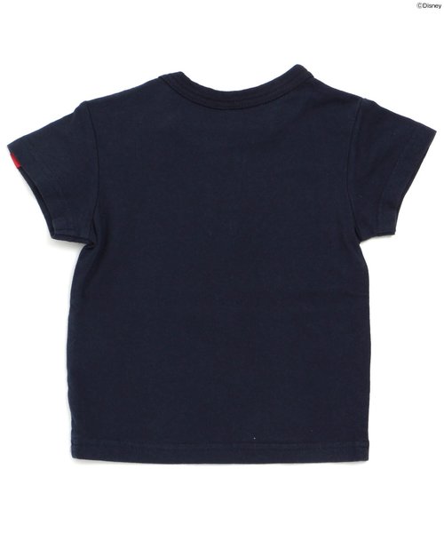 apres les cours(アプレレクール)の「Disney(ディズニー)ミッキーフォトTシャツ(Tシャツ/カットソー・キッズ・イエロー/ネイビー/ベージュ/レッド・100/120/130/90/140/110/80)」の10枚目の写真