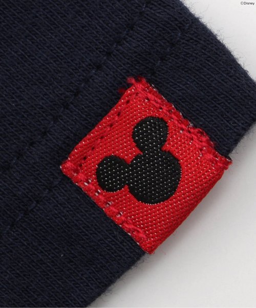 apres les cours(アプレレクール)の「Disney(ディズニー)ミッキーフォトTシャツ(Tシャツ/カットソー・キッズ・イエロー/ネイビー/ベージュ/レッド・100/120/130/90/140/110/80)」の16枚目の写真