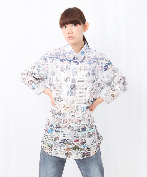 新品 adlens×ANREALAGE 総柄シャツ 1 アドレンズ アンリアレイジ コラボ  adlens×ANREALAGE アドレンズ アンリアレイジ 総柄シャツ 1 - メルカリ