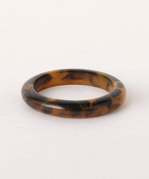 BEAUTY&YOUTH UNITED ARROWS（ビューティーアンドユースユナイテッドアローズ）の「BY∴ カラースマートバングル ◆（バングル/リストバンド・レディース・ホワイト/ブラウン/ナチュラル/ケリー/パープル/ワインレッド・FREE）」の3枚目の写真