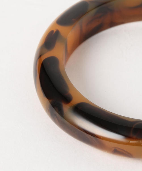 BEAUTY&YOUTH UNITED ARROWS（ビューティーアンドユースユナイテッドアローズ）の「BY∴ カラースマートバングル ◆（バングル/リストバンド・レディース・ホワイト/ブラウン/ナチュラル/ケリー/パープル/ワインレッド・FREE）」の11枚目の写真