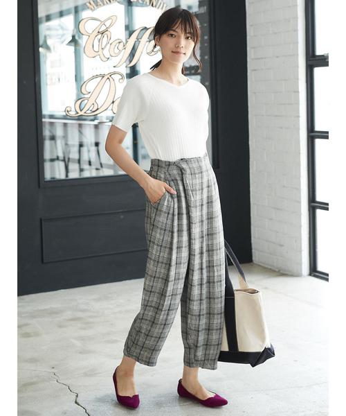 AMERICAN HOLIC(アメリカンホリック)の「・変形リブプルオーバー(ニット/セーター・レディース・グリーン/ブルー/ブラック/イエロー系その他2/ブラック系その他4/オフホワイト・L/M)」の17枚目の写真