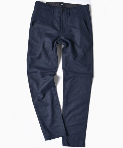 SHIPS(シップス)の「SC: ホームスパン/ウール テーパード チノパンツ(その他パンツ・メンズ・チャコールグレー/ダークブラウン/ダークブルー・32/30/31/29/34/33)」の1枚目の写真