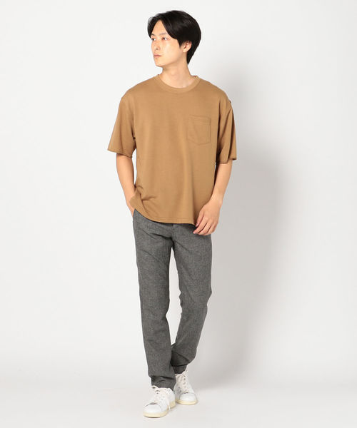 SHIPS(シップス)の「SC: ホームスパン/ウール テーパード チノパンツ(その他パンツ・メンズ・チャコールグレー/ダークブラウン/ダークブルー・32/30/31/29/34/33)」の9枚目の写真