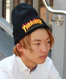 THRASHER | WEGO/THRASHERファイヤーワッチキャップ(ニットキャップ/ビーニー)
