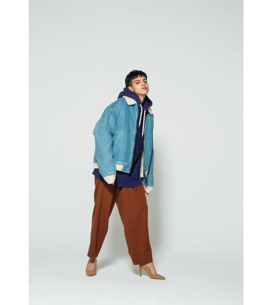 MONKEY TIME（モンキータイム）の「＜monkey time＞ DENIM BOA ZIP  