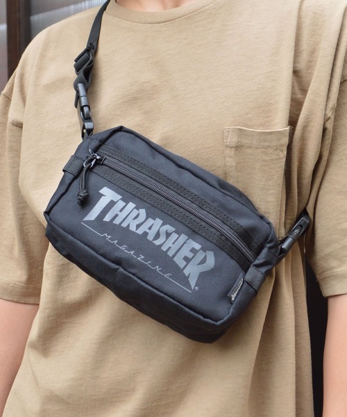 THRASHER（スラッシャー）の「THRASHER / スラッシャー 2WAY ショルダーバッグ（ショルダーバッグ・メンズ・ブラック/ブラック系その他/レッド/ブラック系その他2/ブラック系その他3・FREE）」の16枚目の写真