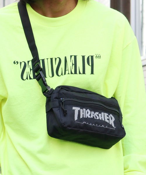 THRASHER（スラッシャー）の「THRASHER / スラッシャー 2WAY ショルダーバッグ（ショルダーバッグ・メンズ・ブラック/ブラック系その他/レッド/ブラック系その他2/ブラック系その他3・FREE）」の17枚目の写真