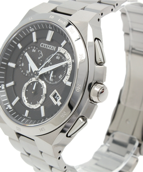 bpr BEAMS（ビーピーアール ビームス ）の「CITIZEN / ATTESA　クロノグラフ　AT3010-55（アナログ腕時計・メンズ・ブラック/ブルー・ONE SIZE）」の4枚目の写真