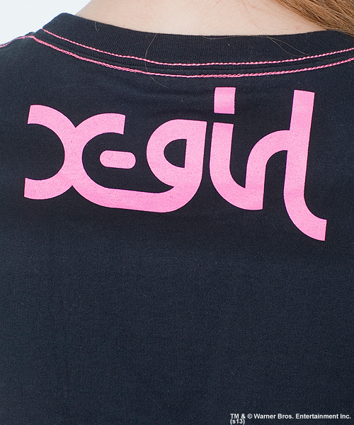 X-girl(エックスガール)の「GREMLiNS HANDLE WITH CARE S/S BIG TEE(Tシャツ/カットソー・レディース・ホワイト/ブラック/レッド・ONE SIZE)」の14枚目の写真