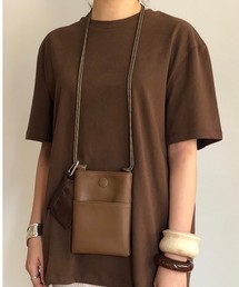 TODAYFUL | レザーミニサコッシュ(ショルダーバッグ)